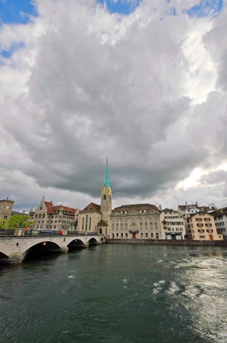 HDR-Bild Zürich Limmatquai